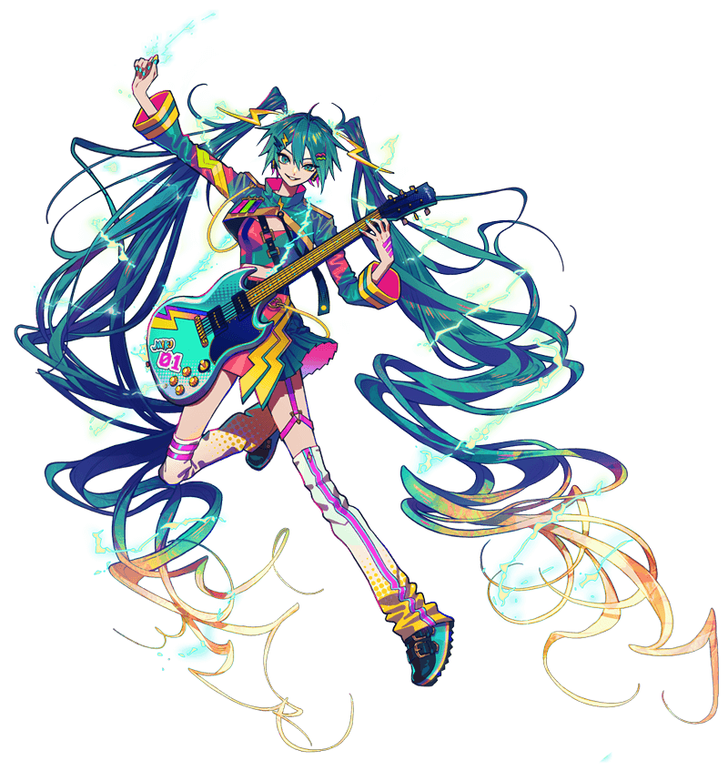 hatsune miku (vocaloid and 1 more) drawn by akiakane