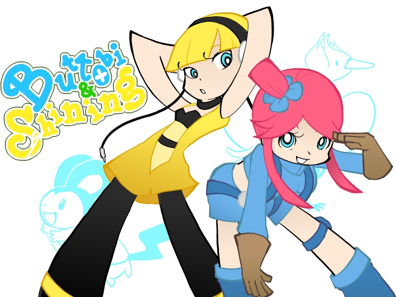 skyla, elesa, emolga, and swanna (pokemon and 2 more)