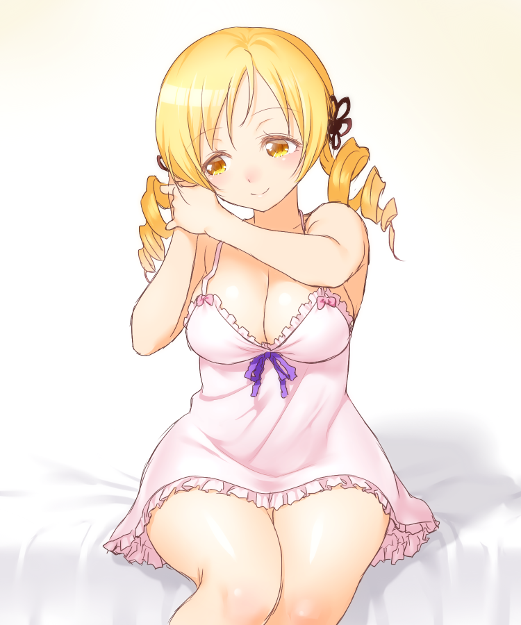 tomoe mami (mahou shoujo madoka magica) drawn by onsoku_inu
