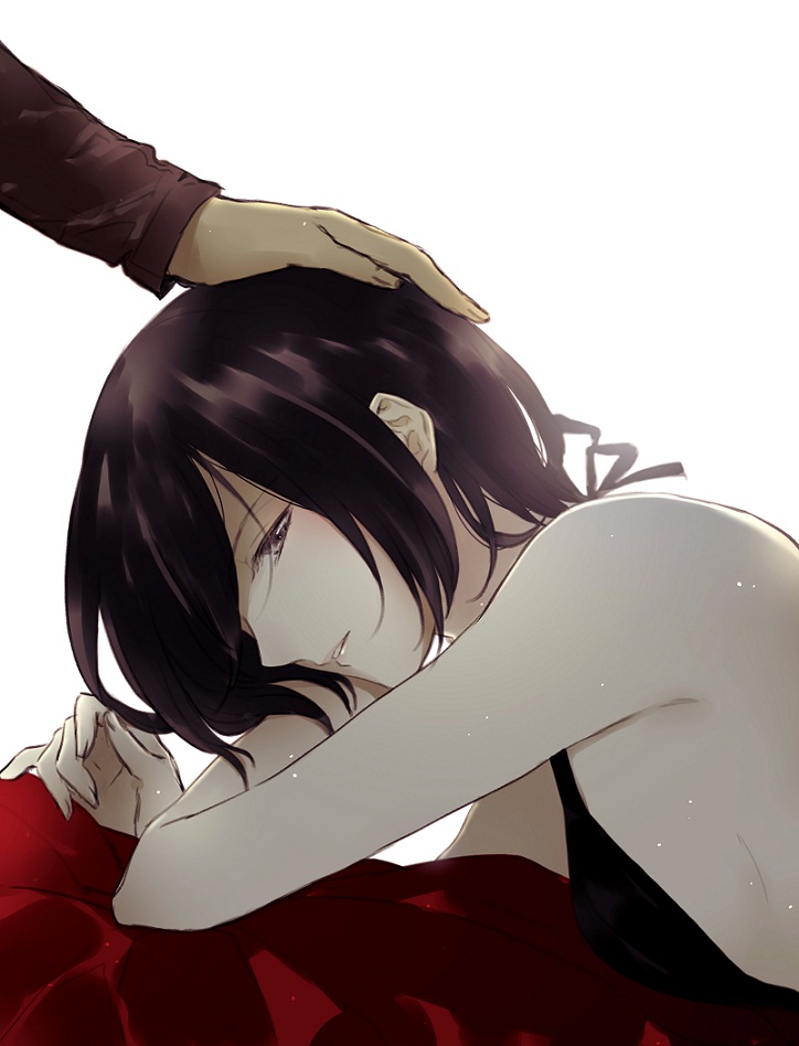 mikasa ackerman (shingeki no kyojin) drawn by yasai_(getsu)
