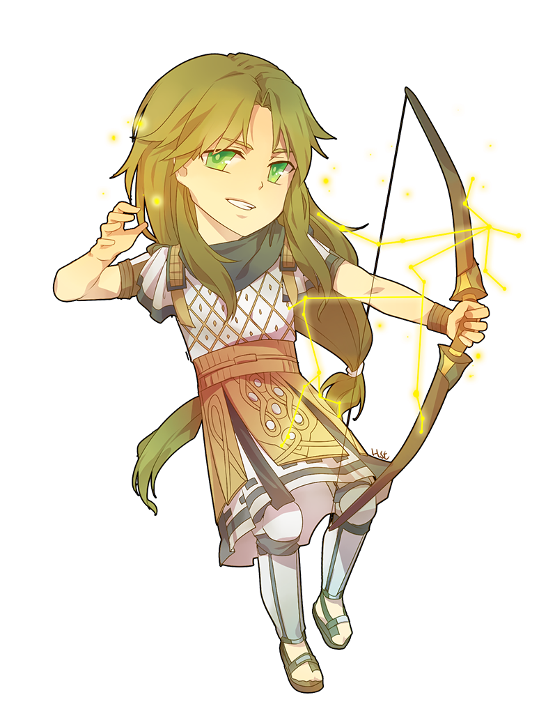chiron (fate and 1 more) drawn by heru_(goldprin)