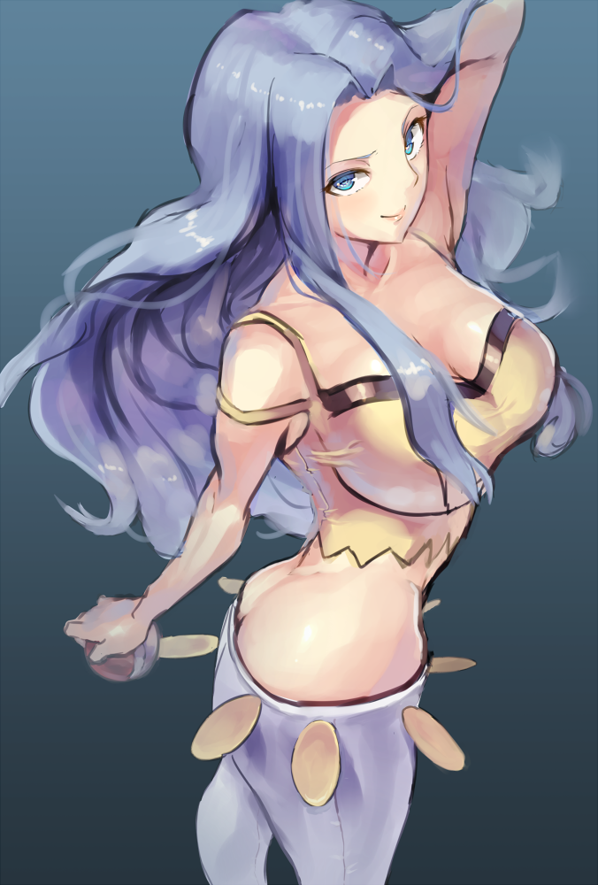 karen (pokemon and 1 more) drawn by kazo_(kazozakazo)