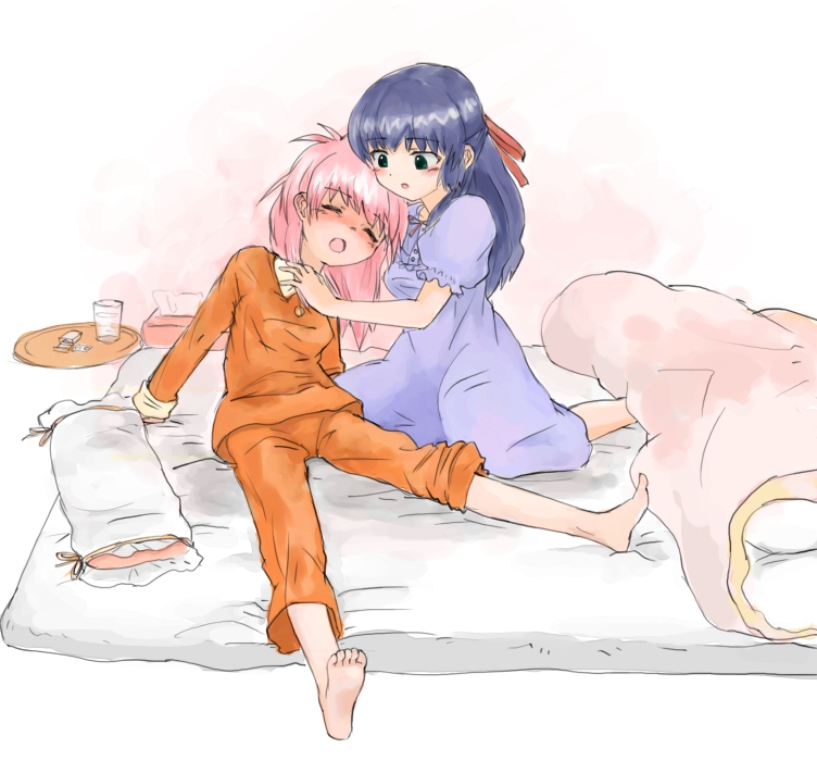 milfeulle sakuraba and karasuma chitose (galaxy angel) drawn by nyama