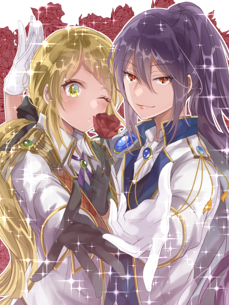tsurumaki kokoro, seta kaoru, someya yuujirou, and shibasaki aizou (bang dream! and 1 more) drawn by ito22oji