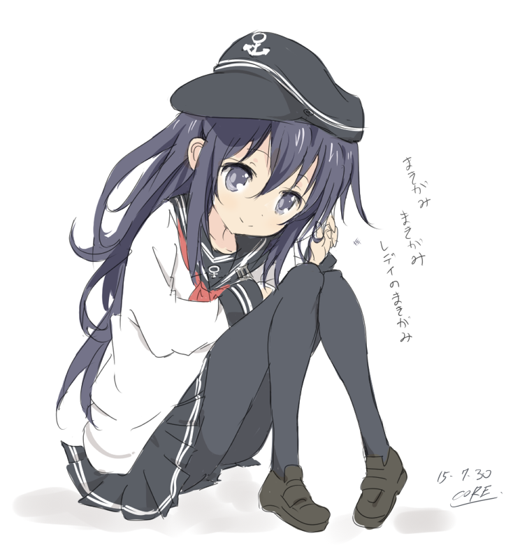 akatsuki (kantai collection) drawn by core_(mayomayo)