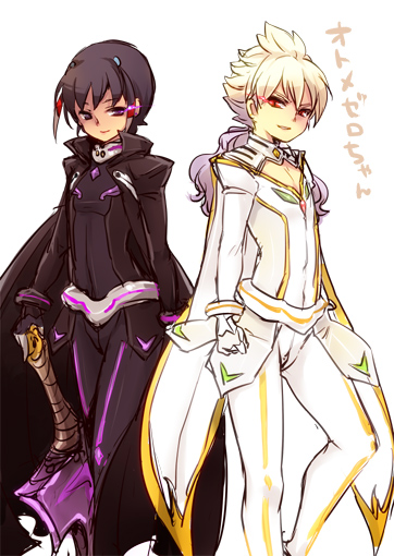 hakuryuu and shuu (inazuma eleven and 2 more) drawn by tobi_(one)