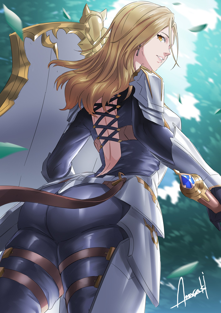 kisara (tales of and 1 more) drawn by amasaki_yusuke