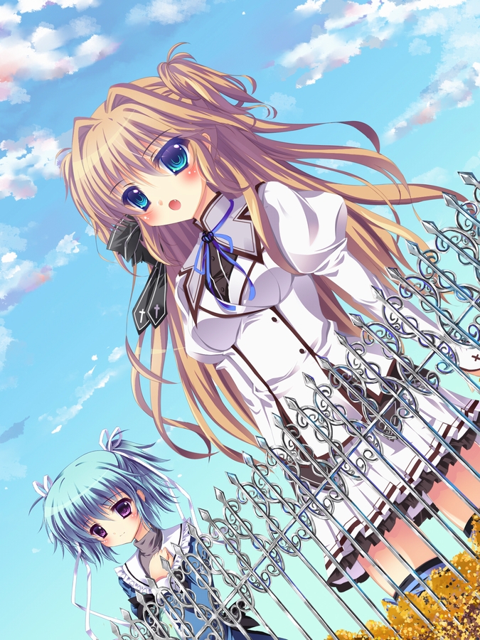 sena airi and uryuu sakuno (mashiroiro symphony) drawn by ebicha