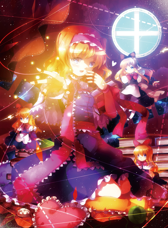 alice margatroid and shanghai doll (touhou) drawn by aquamarine