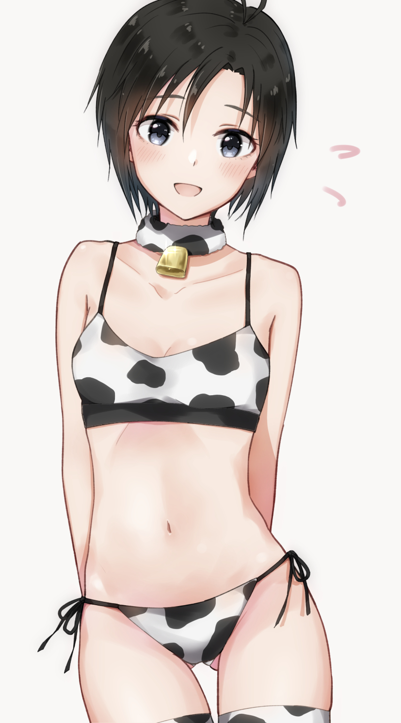 kikuchi makoto (idolmaster and 1 more) drawn by mogskg