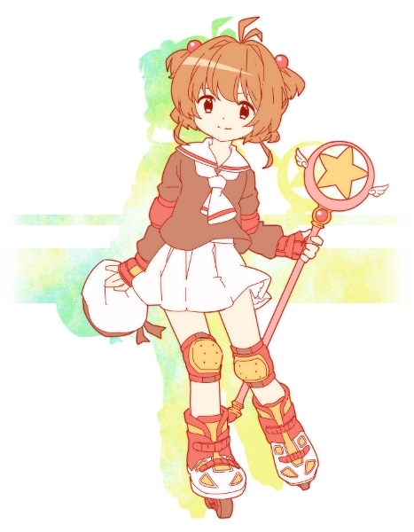 kinomoto sakura (cardcaptor sakura) drawn by ishikoro_(apol)