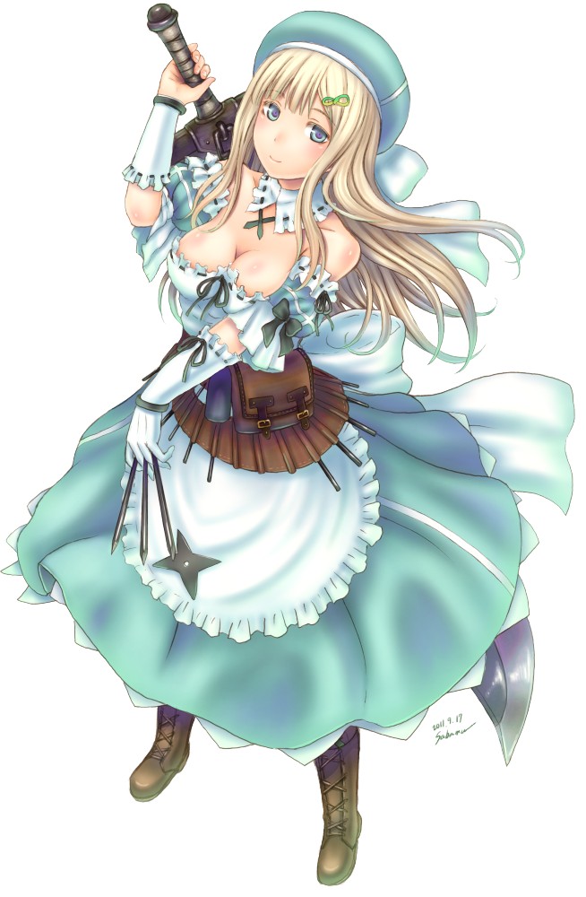 yomi (senran kagura and 1 more) drawn by sabamu