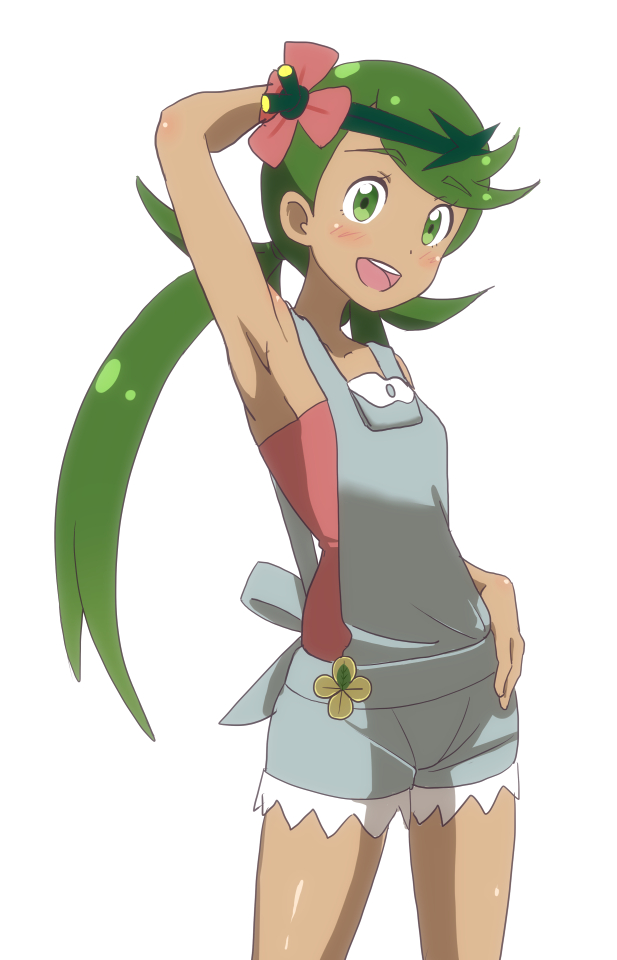 mallow (pokemon and 1 more) drawn by shirogane_(seemee)