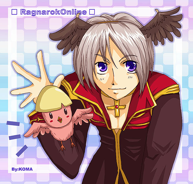 priest and picky (ragnarok online) drawn by koma_(bluesun)
