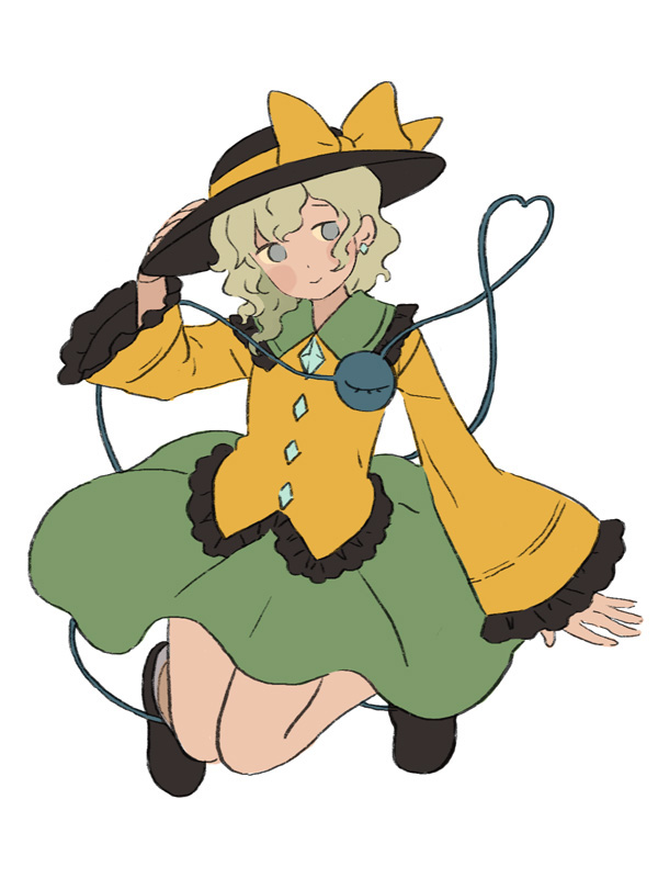 komeiji koishi (touhou) drawn by keyaki_(mora_ll)