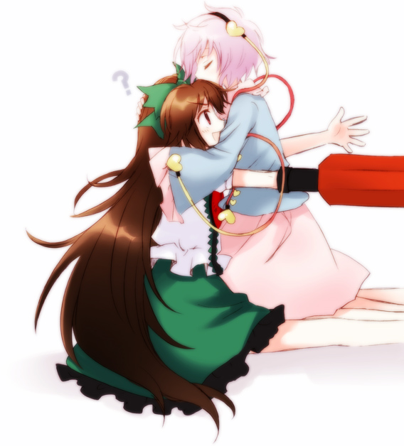 komeiji satori and reiuji utsuho (touhou) drawn by yuuma_(omaeno_meinichi)