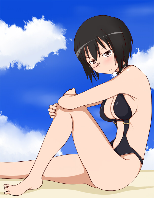 kawashima momo (girls und panzer) drawn by tanaka_rikimaru