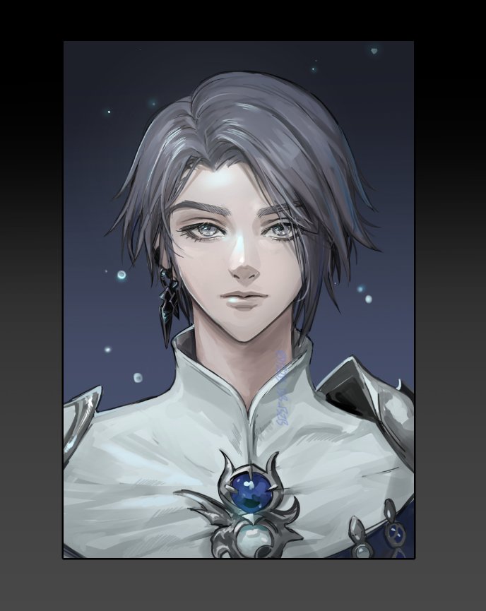 paladin and zero (final fantasy and 1 more) drawn by bib_bb_bib