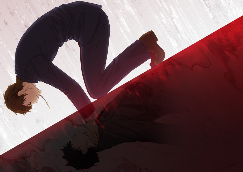 kotomine kirei and emiya kiritsugu (fate and 1 more) drawn by kagami_ei