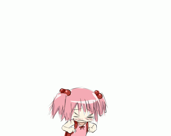 kaname madoka and miki sayaka (mahou shoujo madoka magica and 2 more) drawn by hangaku
