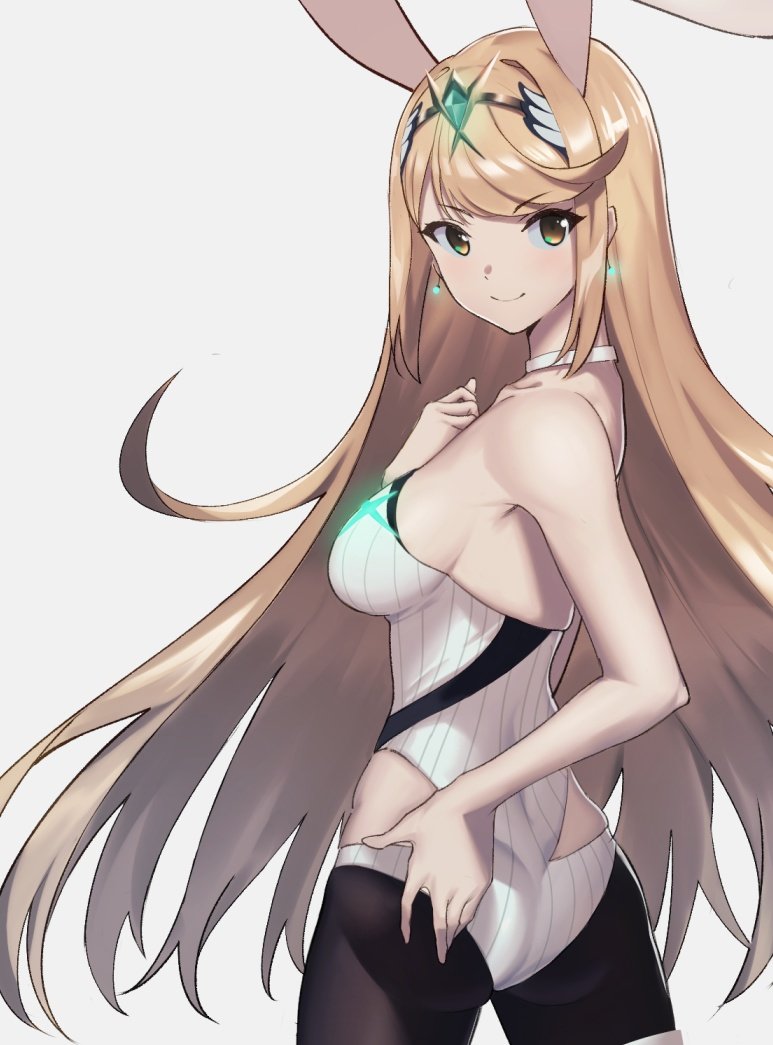 mythra (xenoblade chronicles and 2 more) drawn by pretty_mundane
