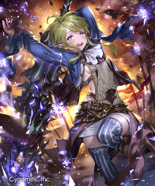 carmine (shingeki no bahamut and 1 more) drawn by irua
