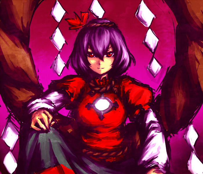 yasaka kanako (touhou) drawn by hima_(mizu_ni_tsuyoi)
