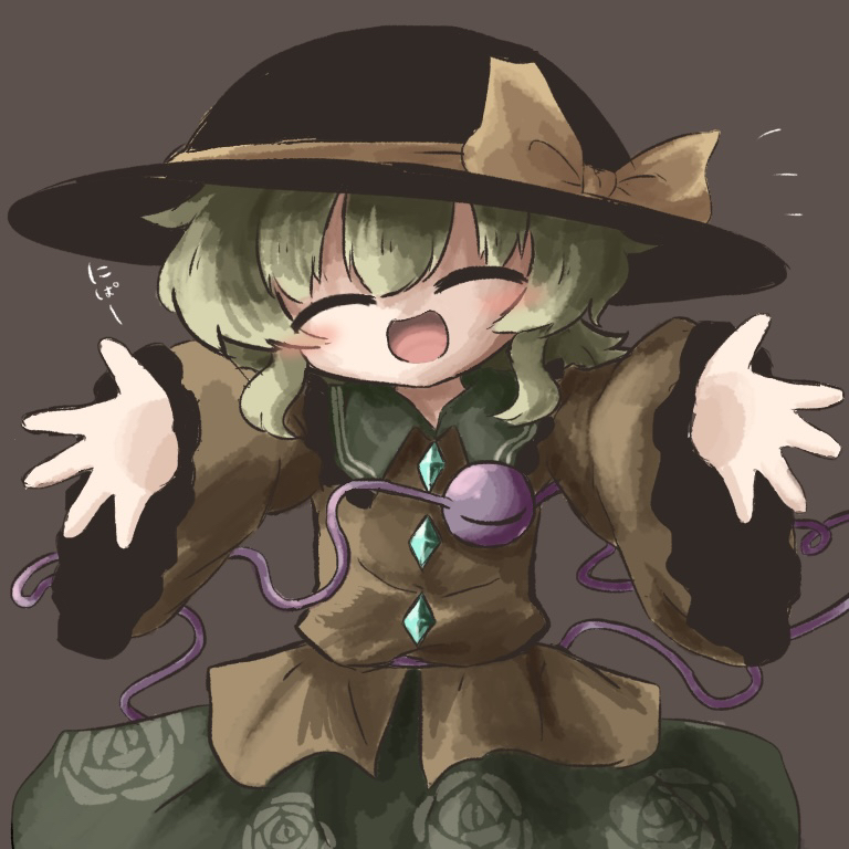komeiji koishi (touhou and 1 more) drawn by heripantomorrow