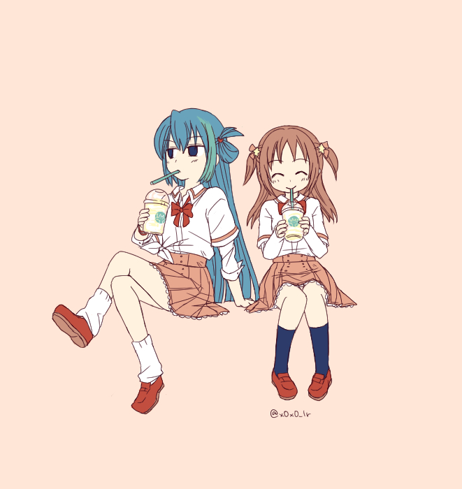 alina gray and misono karin (mahou shoujo madoka magica and 1 more) drawn by rioran