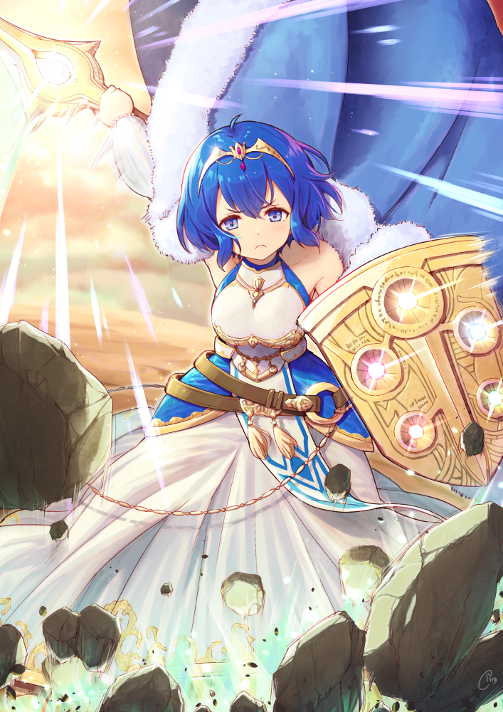 lucina and female morgan (fire emblem and 2 more) drawn by piro_(orip)