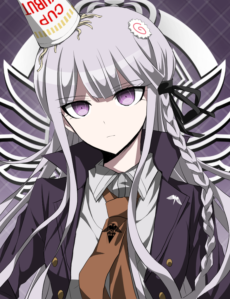 kirigiri kyoko (danganronpa and 1 more) drawn by log_80000