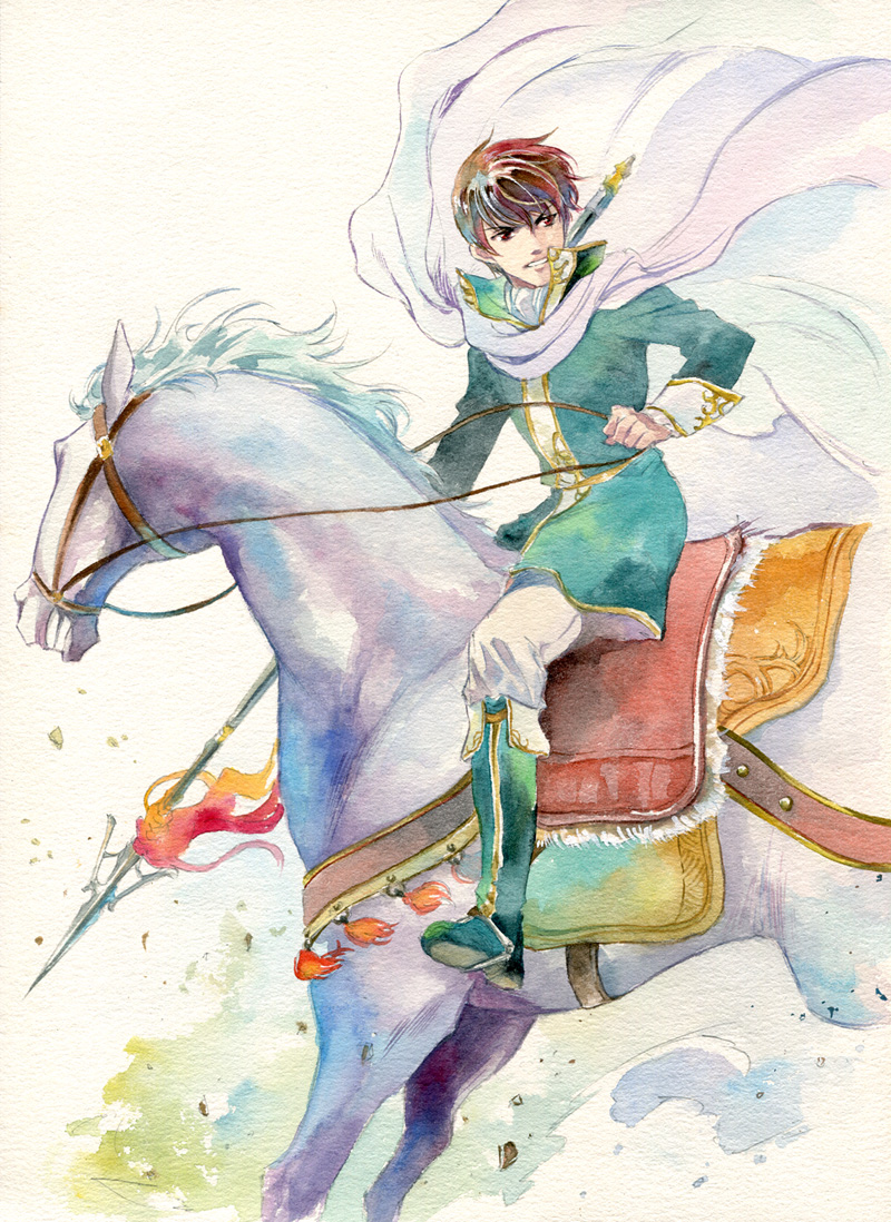 quan (fire emblem and 1 more) drawn by agahari