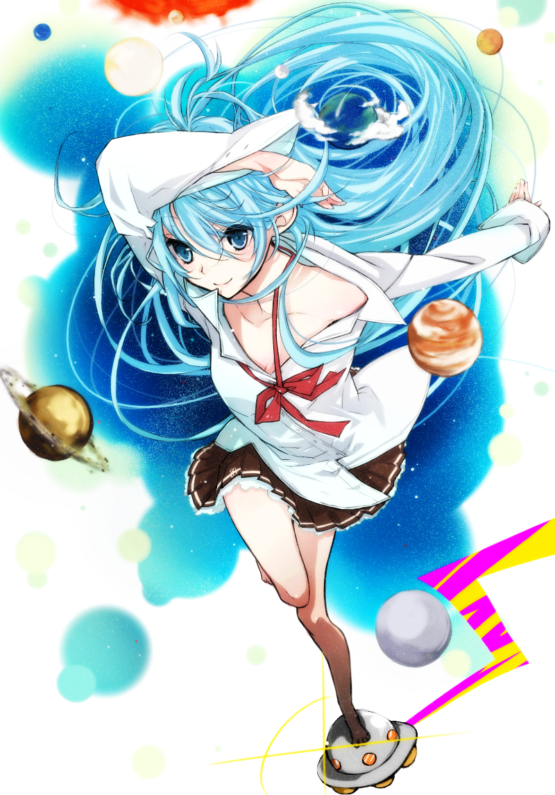 touwa erio (denpa onna to seishun otoko) drawn by kmikan