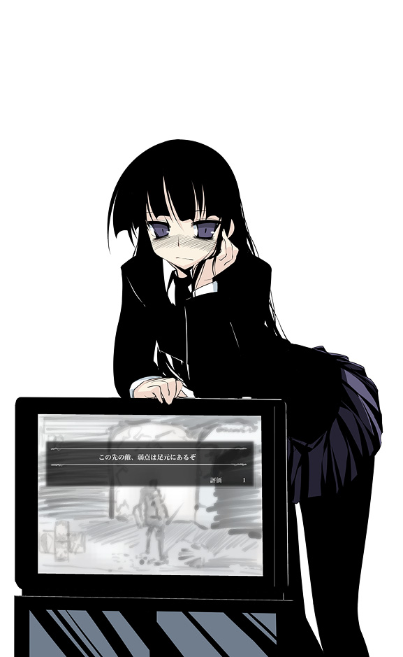 girlfriend and slayer of demons (demon's souls and 1 more) drawn by akahito