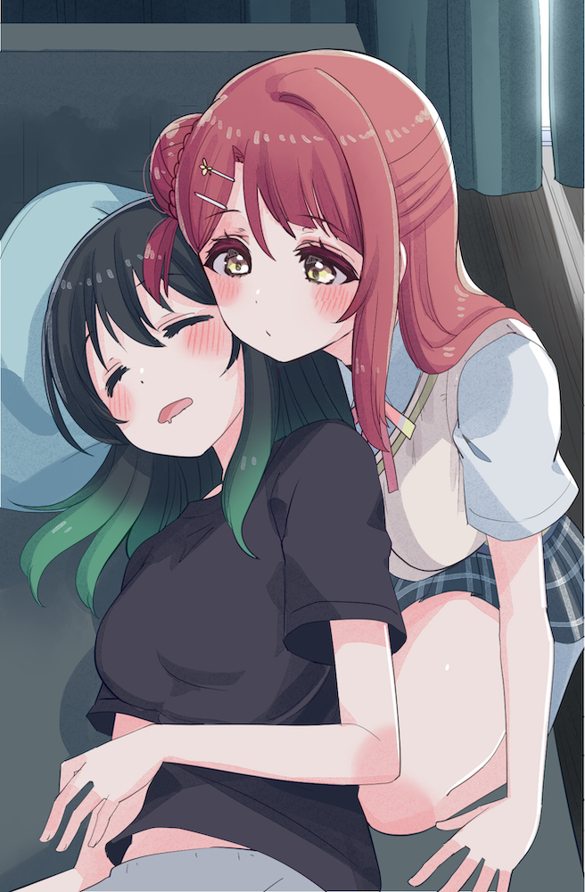 uehara ayumu and takasaki yu (love live! and 1 more) drawn by cream_(nipakupa)