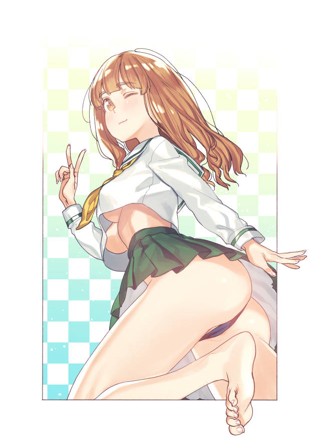 takebe saori (girls und panzer) drawn by subachi