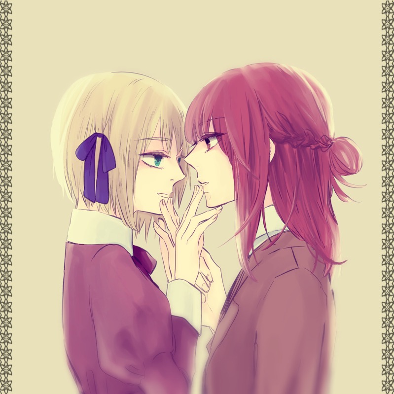 liechtenstein and czech republic (axis powers hetalia) drawn by ichichyyy