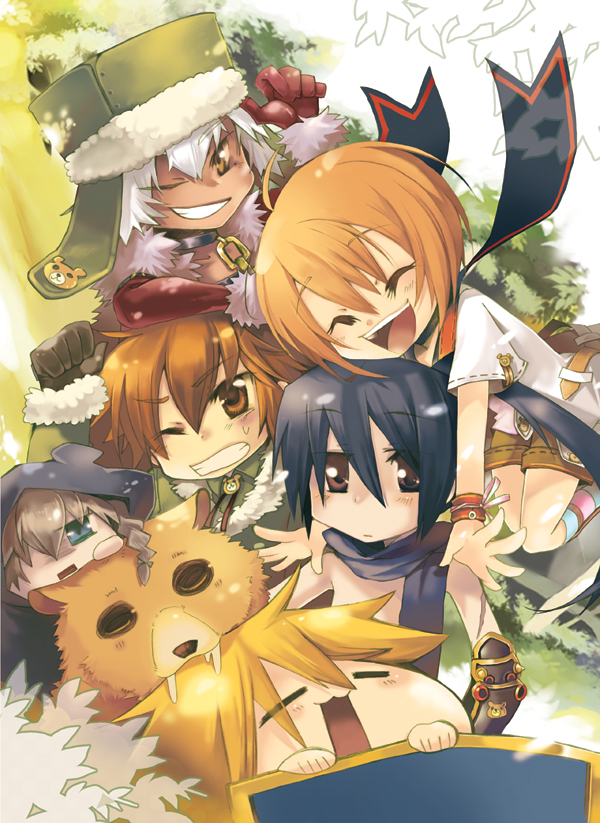 curse maker, gunner, bushidou, curse maker 2, paladin, and 9 more (sekaiju no meikyuu and 1 more) drawn by mizushima_toori