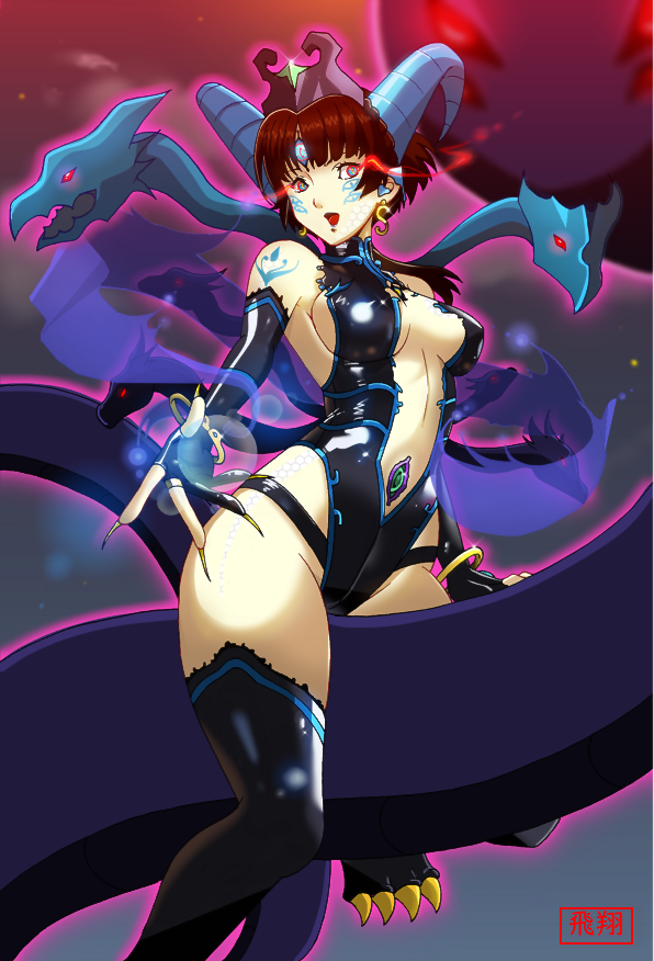 niijima makoto (persona and 1 more) drawn by hikaru_(mikan0407)