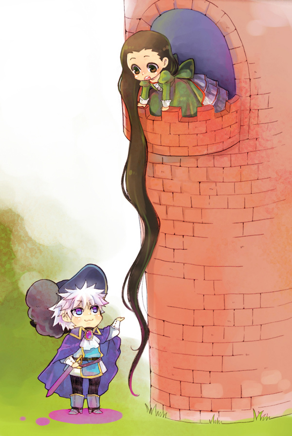 killua zoldyck and gon freecss (hunter x hunter and 1 more) drawn by nightcat