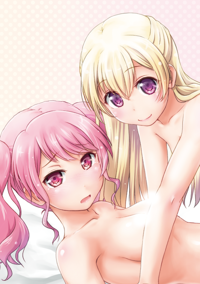 maruyama aya and shirasagi chisato (bang dream!) drawn by ayama_yuiya