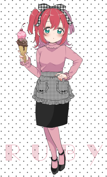 kurosawa ruby (love live! and 1 more) drawn by izumi_kirifu