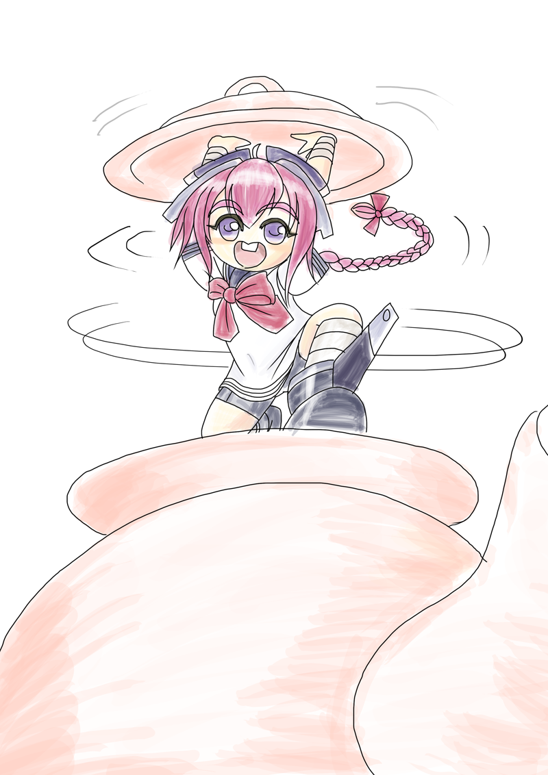 nenohi (kantai collection and 1 more) drawn by moke_ro