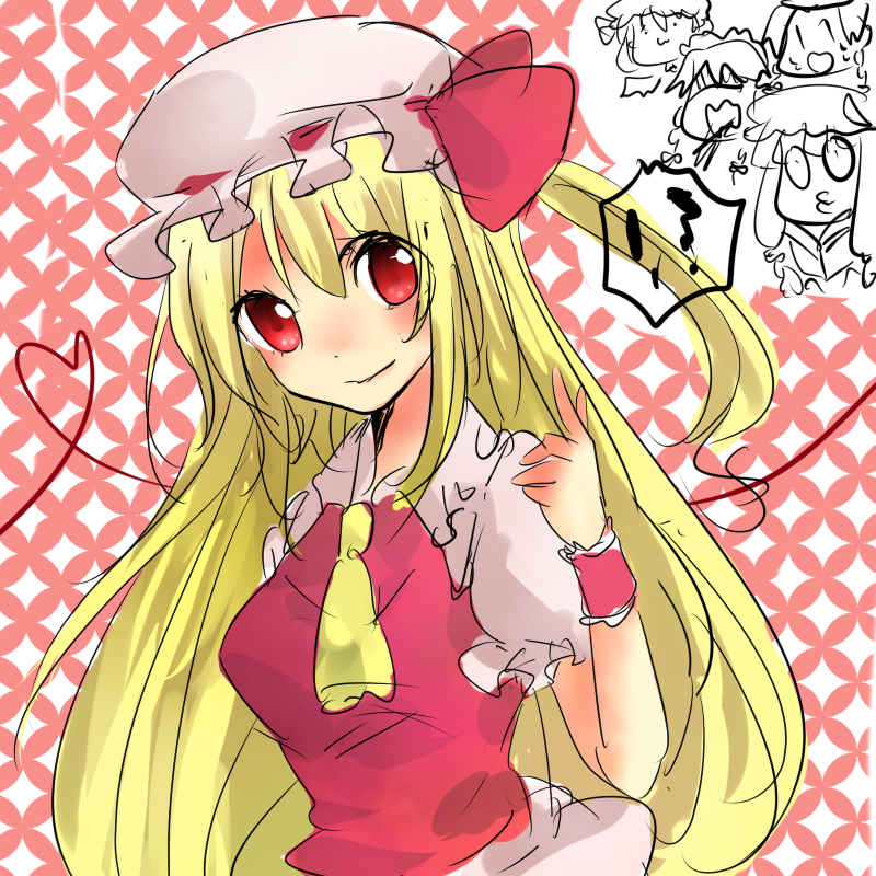 remilia scarlet, flandre scarlet, izayoi sakuya, patchouli knowledge, and hong meiling (touhou) drawn by mashima_chiyo