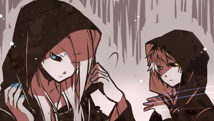 deidara and sasori (naruto and 1 more) drawn by yosakuh