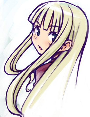 evangeline a.k. mcdowell (mahou sensei negima!) drawn by ha-ru