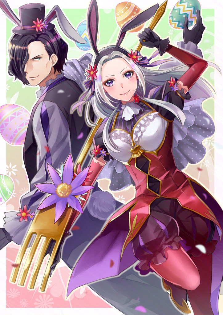 edelgard von hresvelg and hubert von vestra (fire emblem and 2 more) drawn by ichino_tomizuki