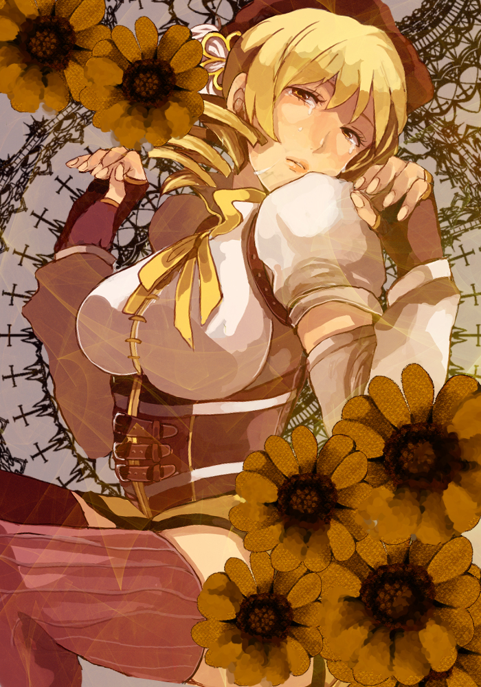 tomoe mami (mahou shoujo madoka magica) drawn by napa_(napppppa)