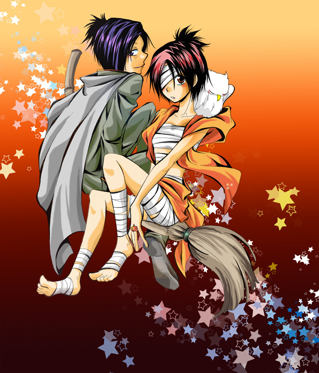 chrome dokuro and rokudou mukuro (katekyo hitman reborn!) drawn by sakurai_(wildcherry)