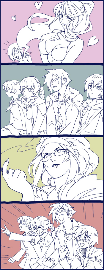 final fantasy and 1 more drawn by math-major